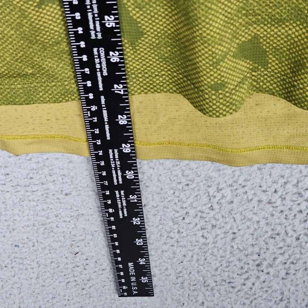 Lululemon Tank Top Mens L Green Camo Fast and Free Sleeveless Athletic Training